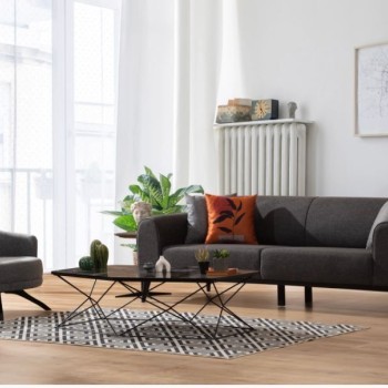 3-Seat Sofa-Bed Kapri 3 Seater - Anthracite Anthracite