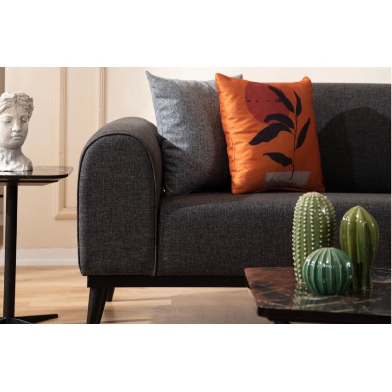 3-Seat Sofa-Bed Kapri 3 Seater - Anthracite Anthracite