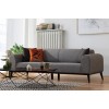 3-Seat Sofa-Bed Kapri 3 Seater - Light Grey Light Grey