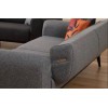 3-Seat Sofa-Bed Kapri 3 Seater - Light Grey Light Grey