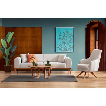 3-Seat Sofa-Bed Kapri 3 Seater - Cream Cream