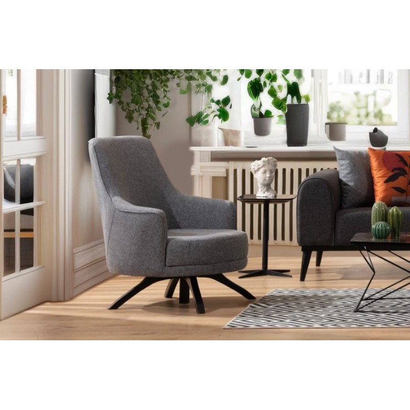 Wing Chair Kapri - Light Grey Light Grey