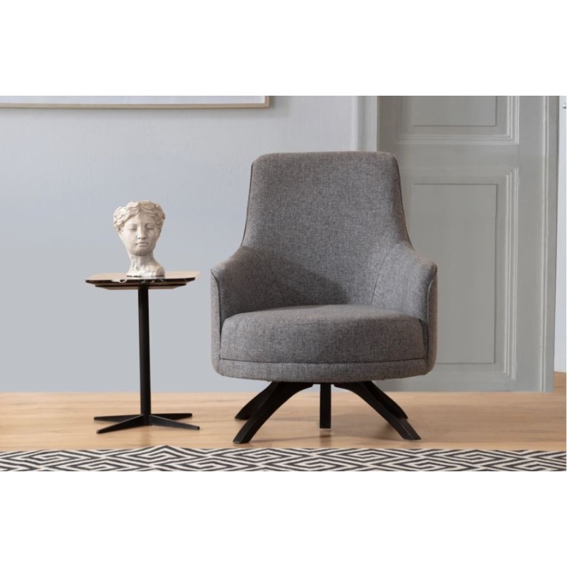 Wing Chair Kapri - Light Grey Light Grey