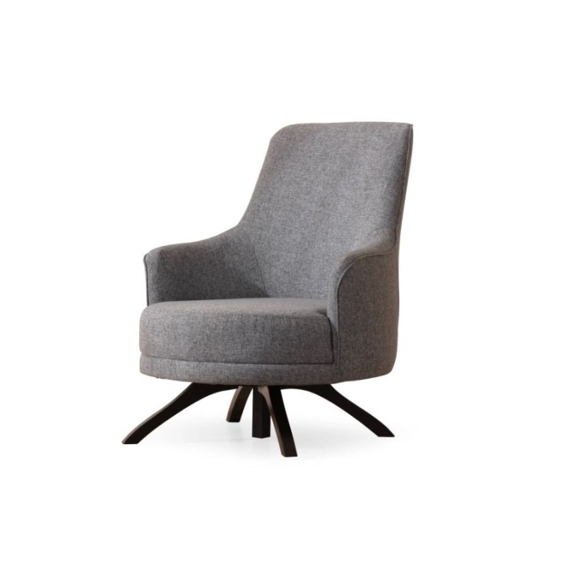 Wing Chair Kapri - Light Grey Light Grey