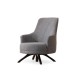 Wing Chair Kapri - Light Grey Light Grey Wing Chair Kapri - Light Grey Light Grey