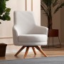 Wing Chair Kapri - Cream Cream