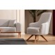 Wing Chair Kapri - Cream Cream