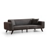 3-Seat Sofa-Bed Leon 3 Seater - Anthracite Anthracite