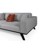 3-Seat Sofa-Bed Leon 3 Seater - Light Grey Light Grey