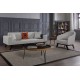 Wing Chair Leon - Light Grey Light Grey