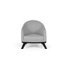 Wing Chair Leon - Light Grey Light Grey