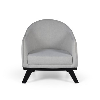 Wing Chair Leon - Light Grey Light Grey