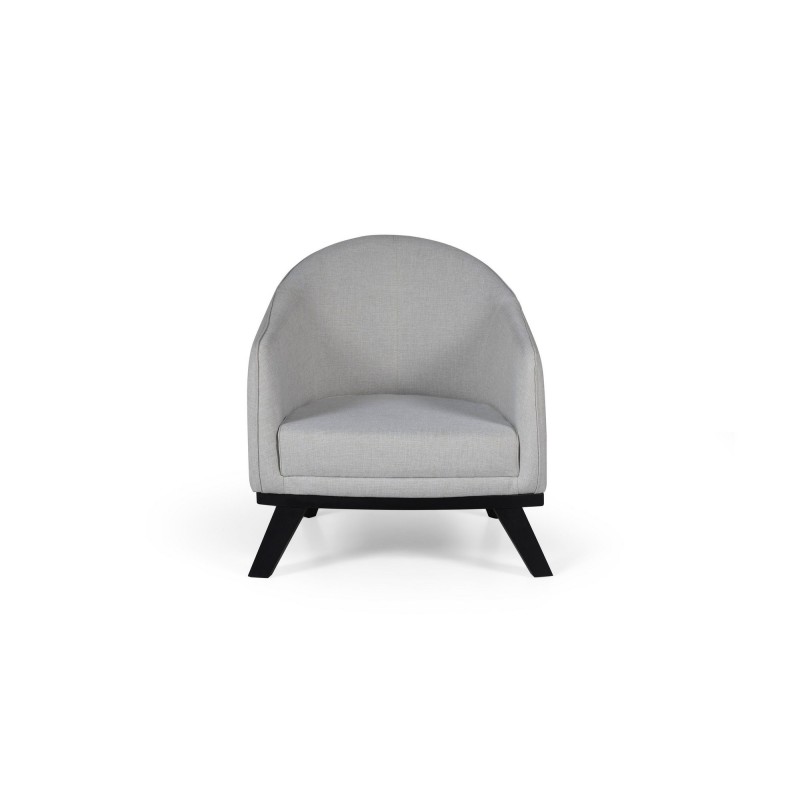 Wing Chair Leon - Light Grey Light Grey