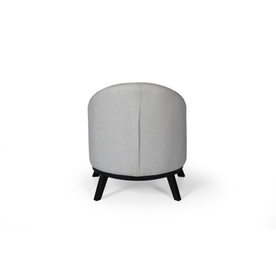 Wing Chair Leon - Light Grey Light Grey