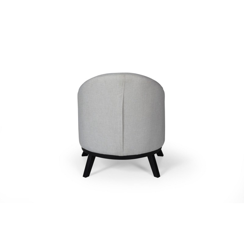 Wing Chair Leon - Light Grey Light Grey