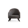Wing Chair Leon - Anthracite Anthracite