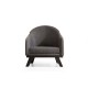 Wing Chair Leon - Anthracite Anthracite Wing Chair Leon - Anthracite Anthracite