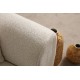 Corner Sofa-Bed Lyke Left - Cream Cream Corner Sofa-Bed Lyke Left - Cream Cream