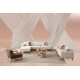 Corner Sofa-Bed Lyke Left - Cream Cream Corner Sofa-Bed Lyke Left - Cream Cream