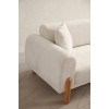 Corner Sofa-Bed Lyke Left - Cream Cream