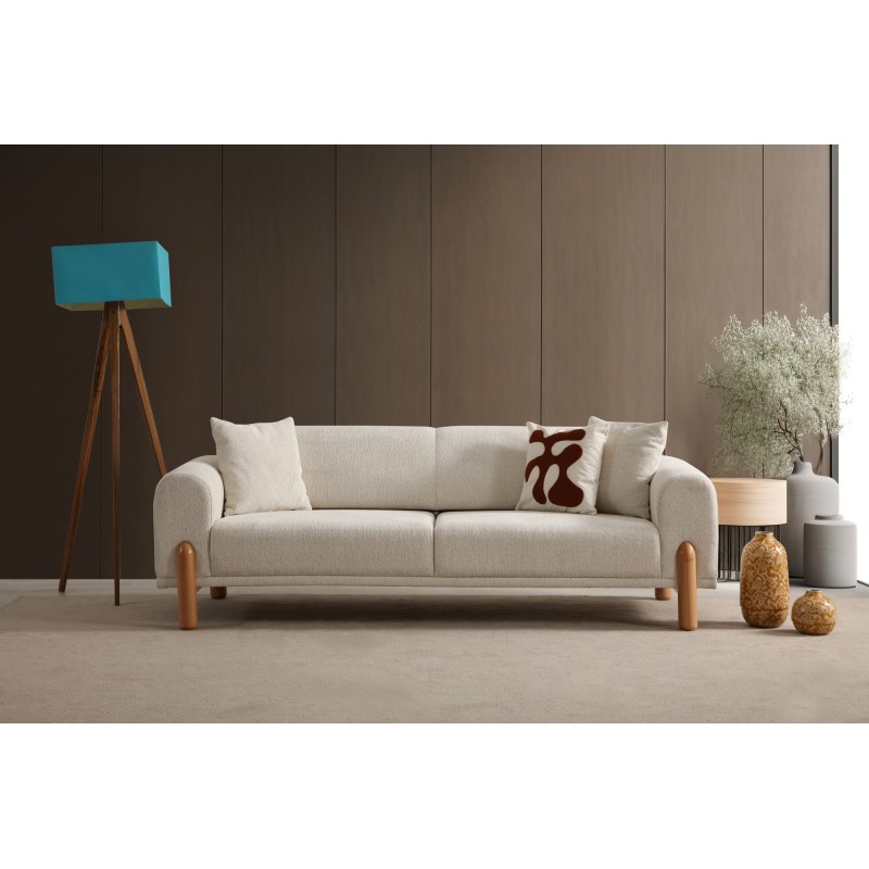 3-Seat Sofa-Bed Lyke 3 Seater - Cream Cream