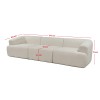 3-Seat Sofa Sofia 3 - White White