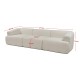 3-Seat Sofa Sofia 3 - White White