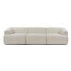 3-Seat Sofa Sofia 3 - White White