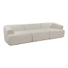 3-Seat Sofa Sofia 3 - White White