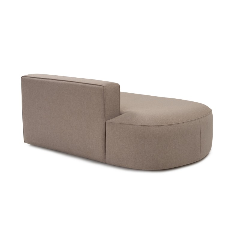 Corner Sofa Mora (X-Oval-L1-O1-O1-R1) Light Brown