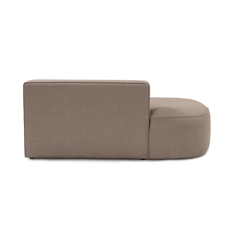 Corner Sofa Mora (X-Oval-L1-O1-O1-R1) Light Brown