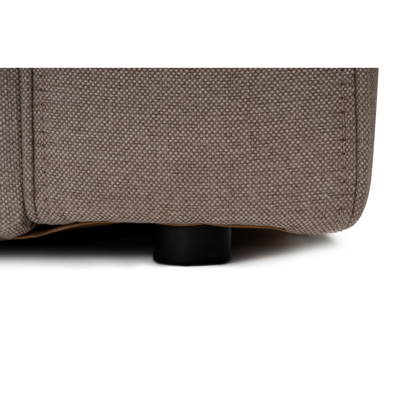 Corner Sofa Mora (X-Oval-L1-O1-O1-R1) Light Brown