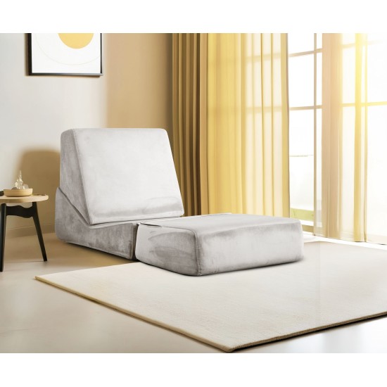 1-Seat Sofa-Bed Origami Convertable - Cream Cream 1-Seat Sofa-Bed Origami Convertable - Cream Cream