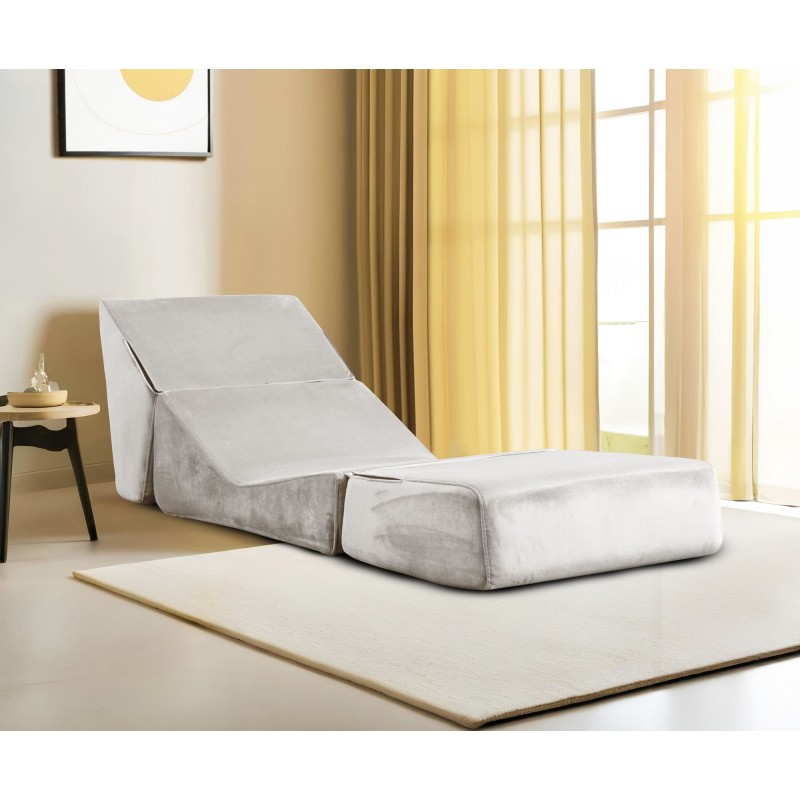 1-Seat Sofa-Bed Origami Convertable - Cream Cream