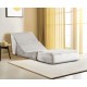 1-Seat Sofa-Bed Origami Convertable - Cream Cream 1-Seat Sofa-Bed Origami Convertable - Cream Cream