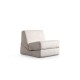 1-Seat Sofa-Bed Origami Convertable - Cream Cream 1-Seat Sofa-Bed Origami Convertable - Cream Cream