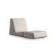 1-Seat Sofa-Bed Origami Convertable - Cream Cream 1-Seat Sofa-Bed Origami Convertable - Cream Cream