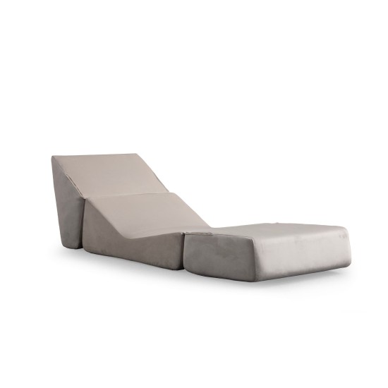 1-Seat Sofa-Bed Origami Convertable - Cream Cream 1-Seat Sofa-Bed Origami Convertable - Cream Cream