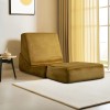 1-Seat Sofa-Bed Origami Convertable - Mustard Mustard
