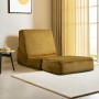 1-Seat Sofa-Bed Origami Convertable - Mustard Mustard