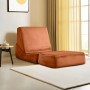 1-Seat Sofa-Bed Origami Convertable - Orange Orange