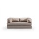 2-Seat Sofa-Bed Via Con - Cream Cream