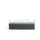 2-Seat Sofa-Bed Via Con - Green Green 2-Seat Sofa-Bed Via Con - Green Green