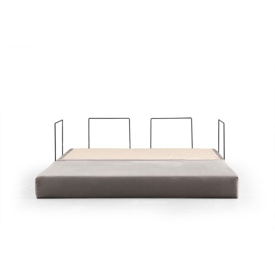 2-Seat Sofa-Bed Via Con - Light Grey Light Grey 2-Seat Sofa-Bed Via Con - Light Grey Light Grey
