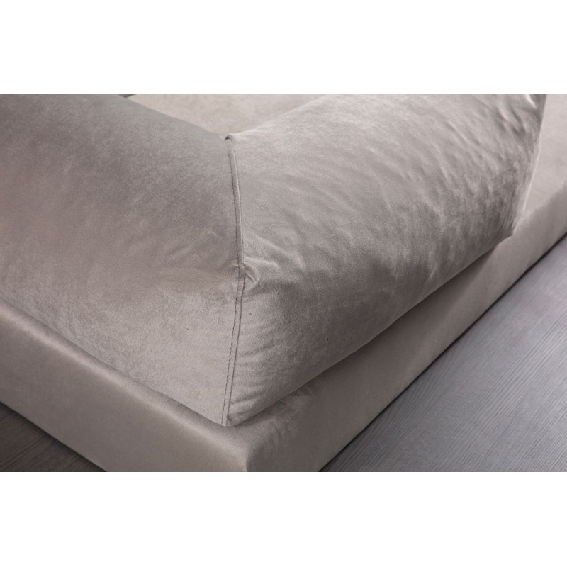 2-Seat Sofa-Bed Via Con - Light Grey Light Grey