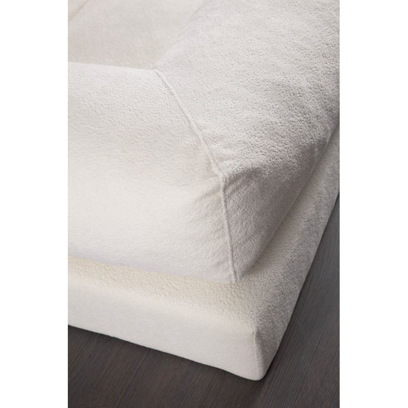 2-Seat Sofa-Bed Via Con - White White