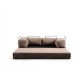 2-Seat Sofa-Bed Via Con - Brown Brown 2-Seat Sofa-Bed Via Con - Brown Brown