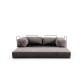 2-Seat Sofa-Bed Via Con - Grey Grey 2-Seat Sofa-Bed Via Con - Grey Grey