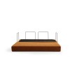 2-Seat Sofa-Bed Via Con - Orange Orange