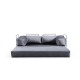 2-Seat Sofa-Bed Via Con - Pale Grey Pale Grey 2-Seat Sofa-Bed Via Con - Pale Grey Pale Grey